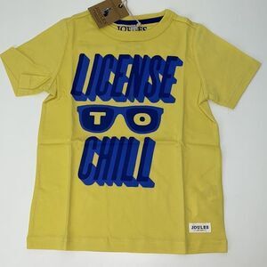 NEW JOULES 100% cotton 6Y short sleeve